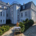 Zdjęcie Pałacu Kamieniec od dziidzińca